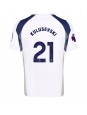 Moški Nogometna dresi replika Tottenham Hotspur Dejan Kulusevski #21 Domači 2025-26 Kratek rokav
